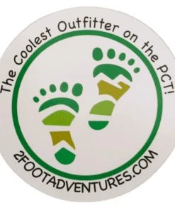 2 Foot Adventures Sticker ACCESSORIES