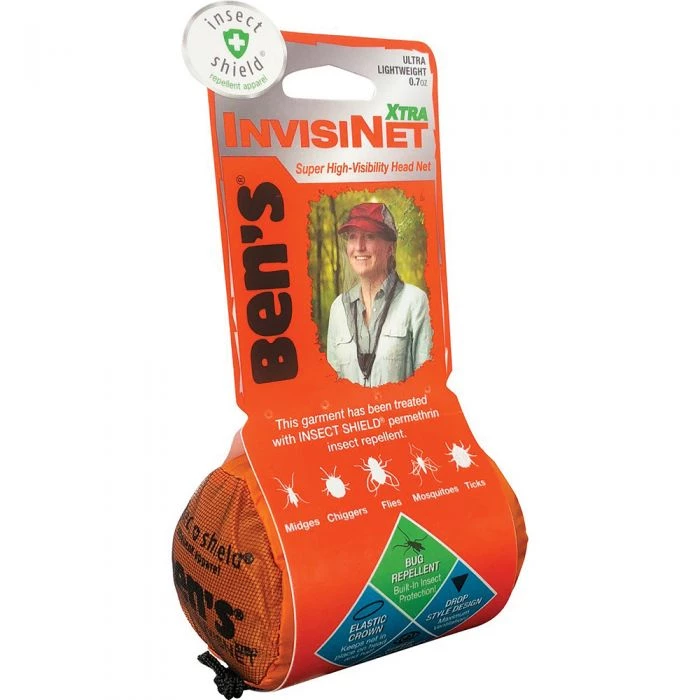 Liberty Mountain Ben's InvisiNet Xtra W/ Insect Shield Headnet ACCESSORIES