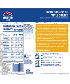 FOOD Mountain House Adventure Meal SW Skillet