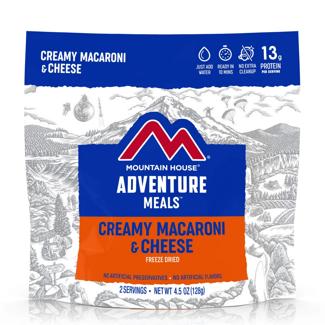 Mountain House Adventure Meal Creamy Mac & Cheese FOOD