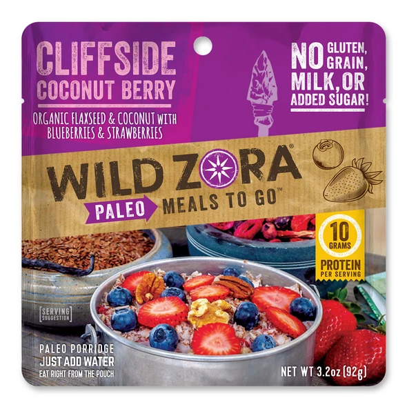 Wild Zora - Flax Meals - Cliffside Coconut Berry (New For 2022)