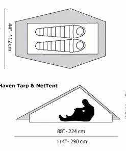 Six Moon Designs Haven Bundle (2 Person Tarp/net Tent) GEAR