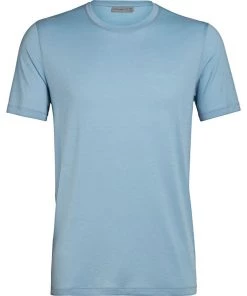 Icebreaker Men's Tech Lite Short Sleeve Crew Top - Waterfall