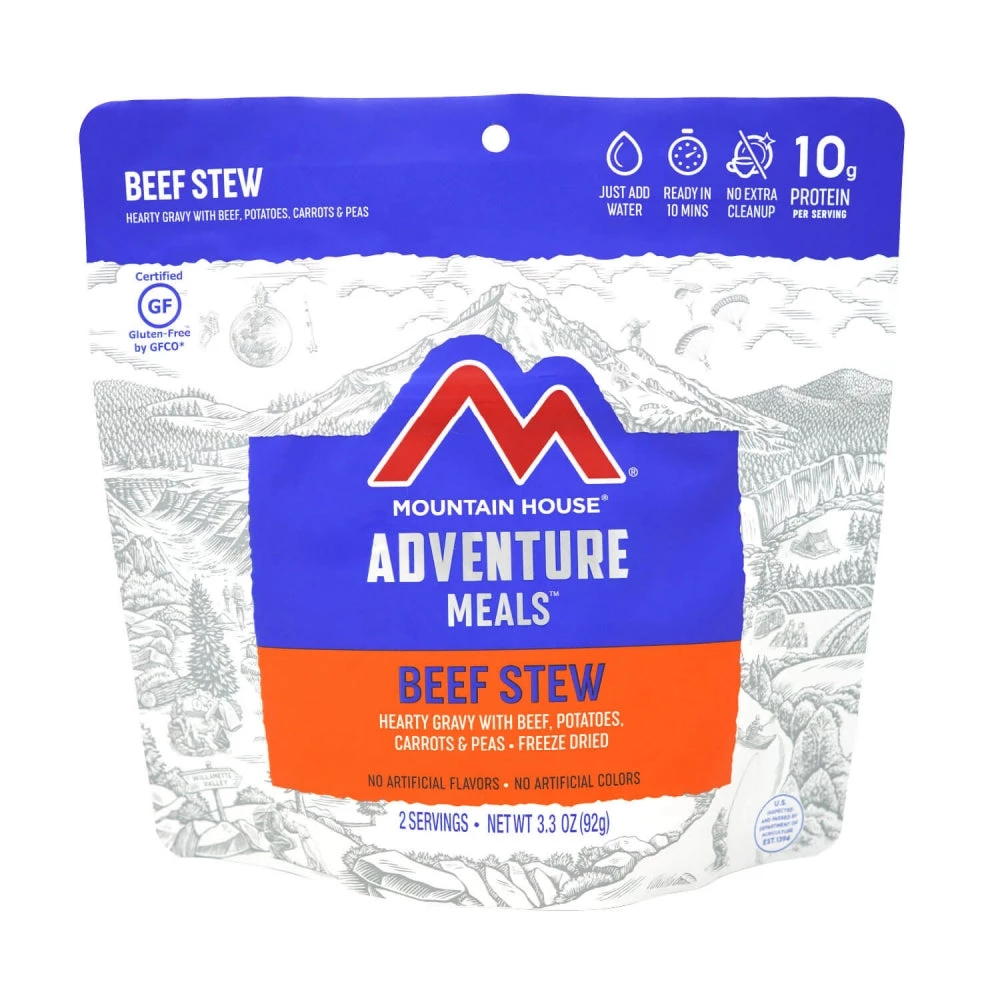 Mountain House Adventure Meal: Beef Stew FOOD
