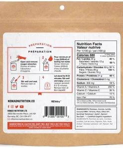 Liberty Mountain Nomad Nutrition Entrees FOOD