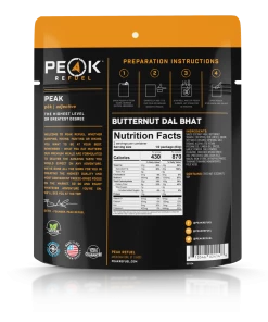 Peak Refuel: Butternut Dal Bhat