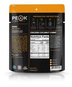 Peak Refuel: Thai Style Chicken Coconut Curry FOOD