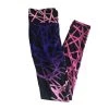 2 Foot Adventures Purple Pink Abstract Line Hiking Tights WEARABLES