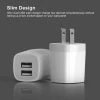 2 Foot Adventures ACCESSORIES Dual USB Wall Charger By Vogek
