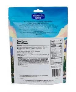 FOOD Backpacker's Pantry 3 Cheese Mac & Cheese