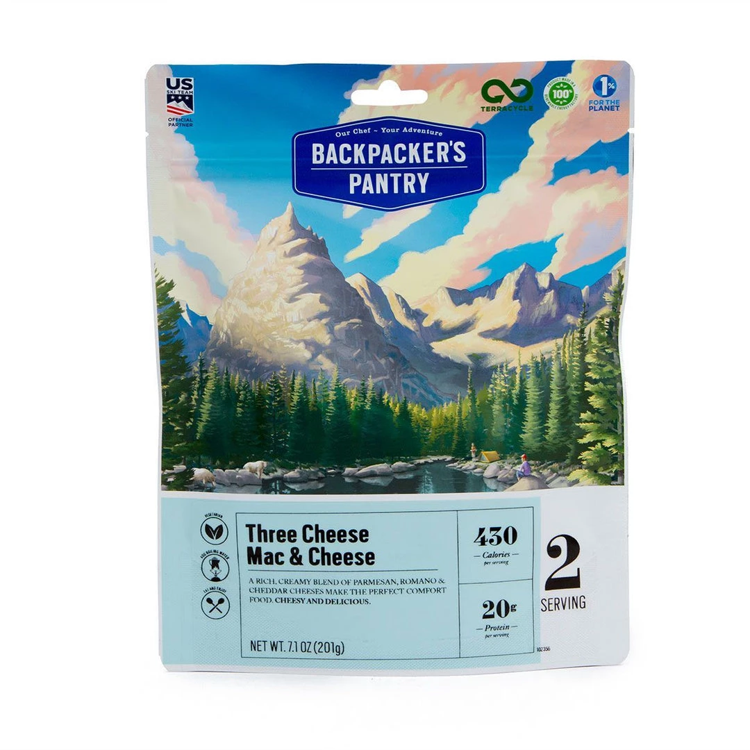 FOOD Backpacker's Pantry 3 Cheese Mac & Cheese