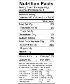 Backpacker's Pantry Organic Blueberry Walnuts Oats & Quinoa FOOD