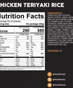 Peak Refuel: Chicken Teriyaki Rice FOOD