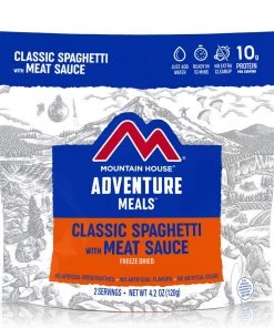 FOOD Mountain House Adventure Meal: Classic Spaghetti W/ Meat Sauce