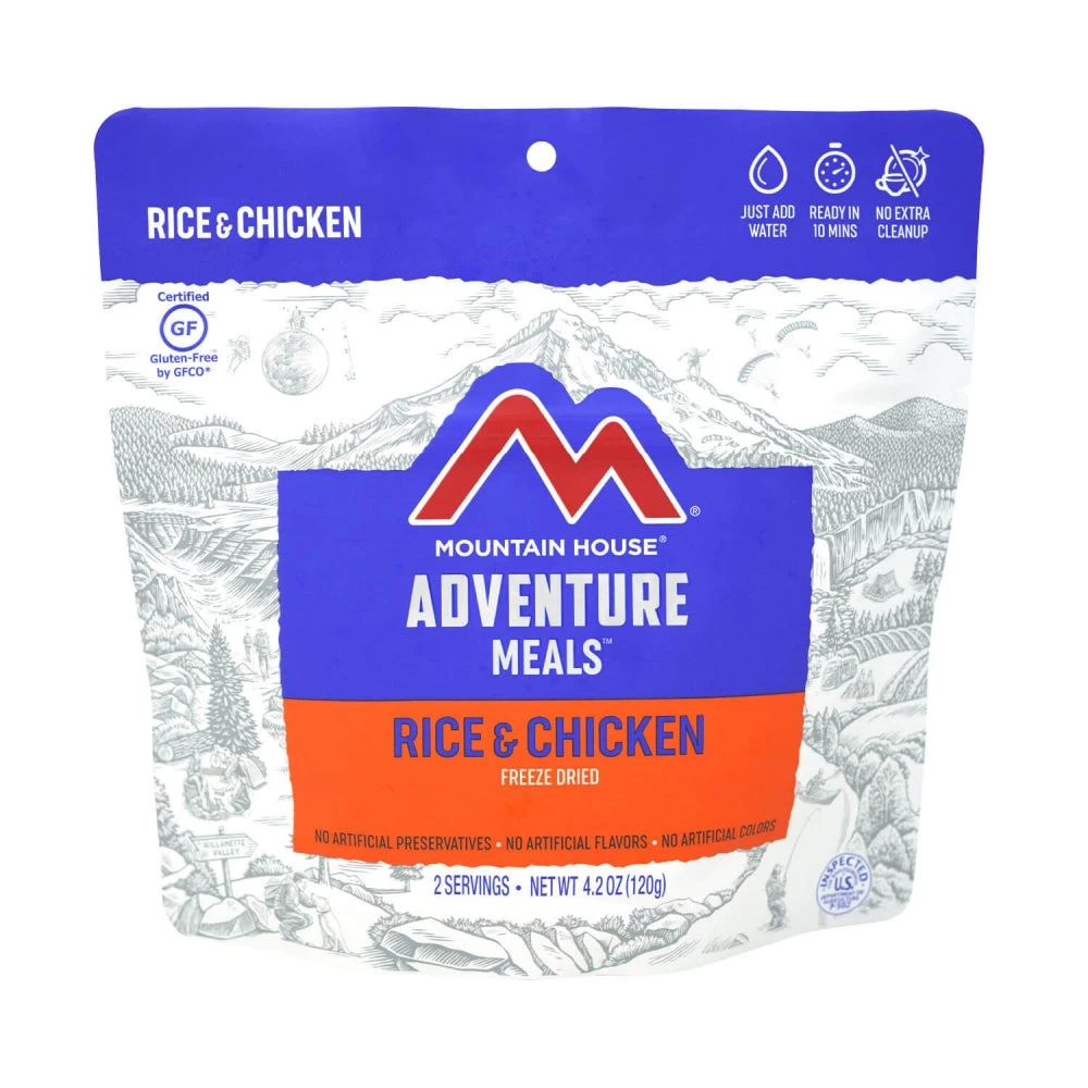 Mountain House Adventure Meal: Rice & Chicken FOOD